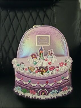 Loungefly Disney Tangled Cake Mini Backpack Rapunzel